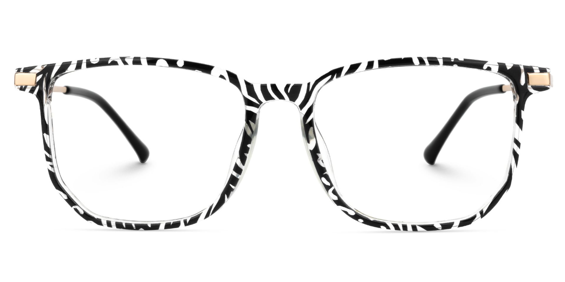 Fezell Black Thin Frame Eyeglasses | ZEELOOL Canada0