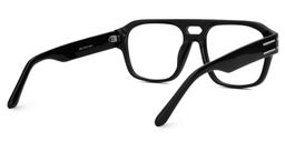 Haque Aviator Black Glasses3