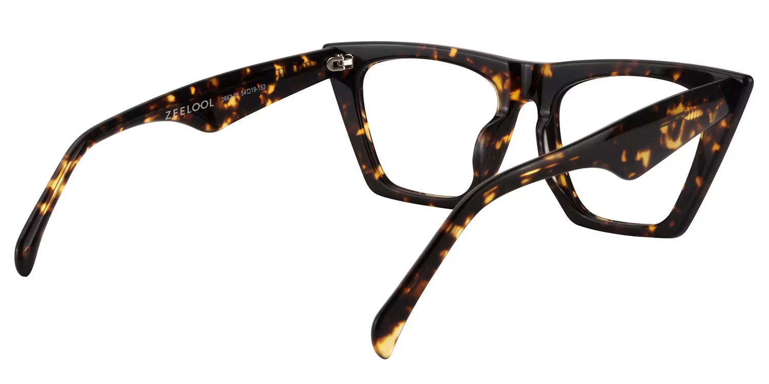 Cecile Cat Eye Tortoise Glasses4
