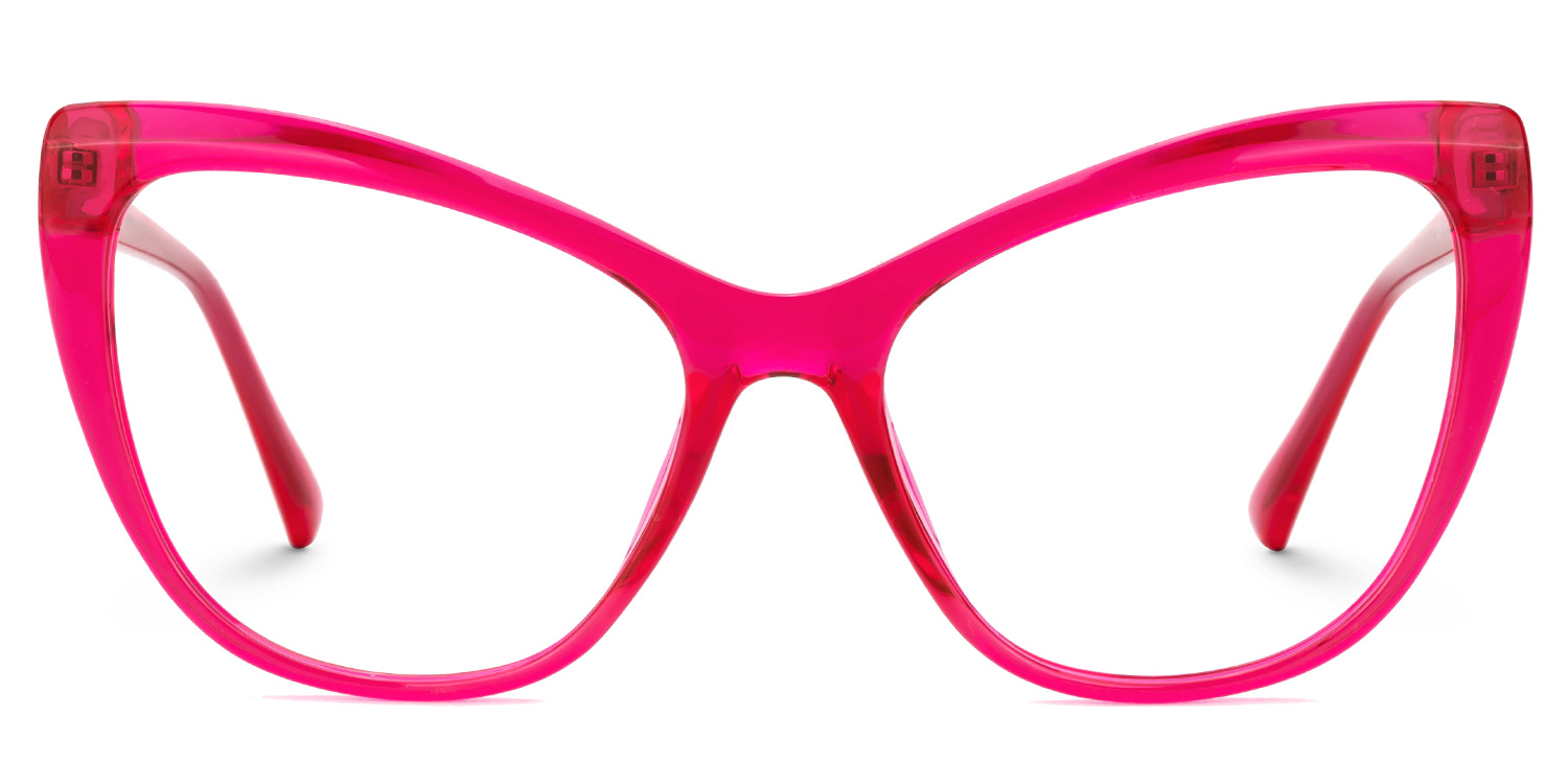 Shelby Cateye Bright-Pink Glasses0