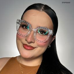 Kahle Cateye Clear Glasses5