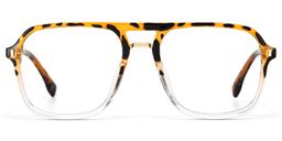 Kilworth Aviator Tortoise clear Glassess2