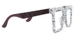 Pierre Square Pattern Glasses4