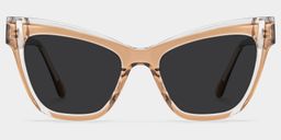 Saucie Cateye Brown Glasses0