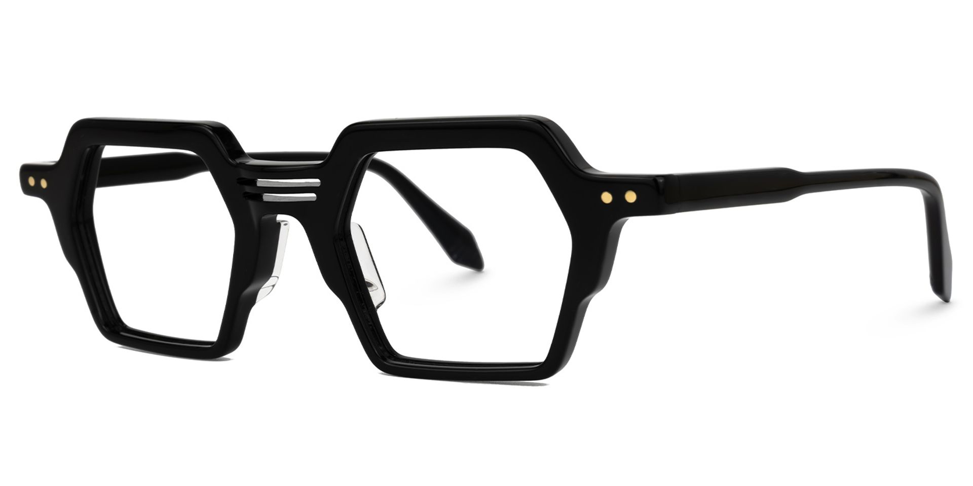 Genesys Geometric Black Glasses1