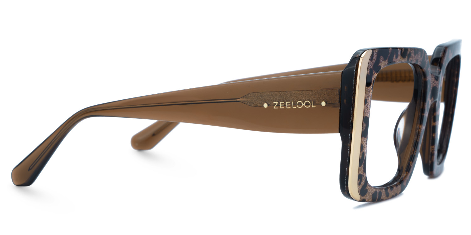 Rectangle Shape Glasses Frames- Jesse Acetate Frame Glasses2