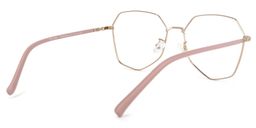 Bivins Geometric Pink Glasses6