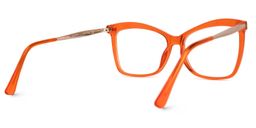 Isaebella Orange Butterfly Glasses3