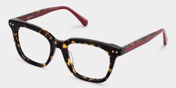 Angela Tortoise Square Glasses2