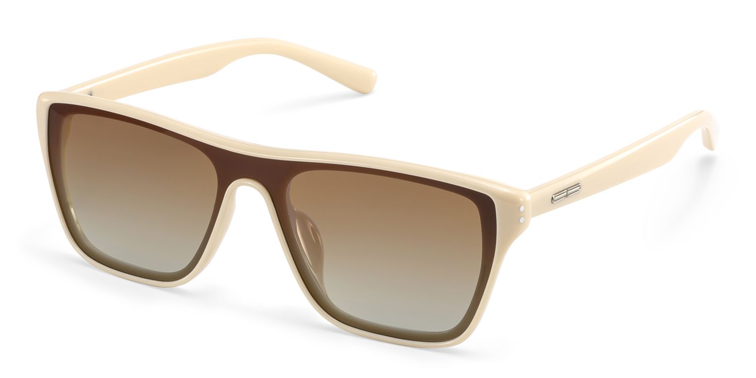 Paloma yellow Aviator Polarized Sunglasses Online | ZEELOOL Canada2
