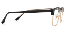 Booker Square Black-Gold Glasses4