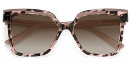 Eboney Square Tortoise Glasses1