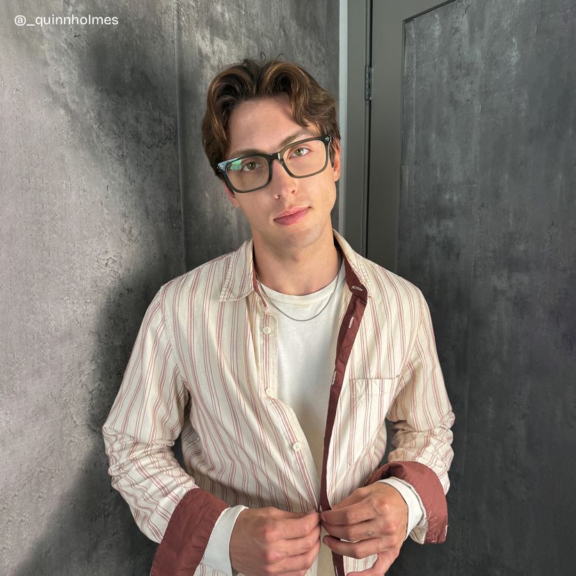 Patrick Rectangle Green Glasses