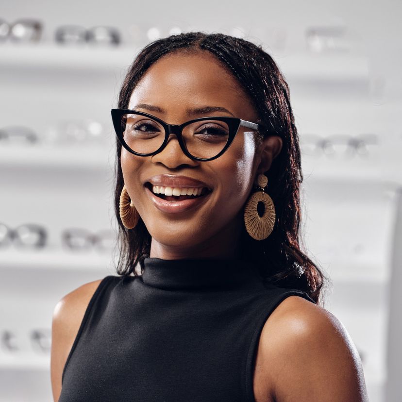 Jaden Black Cat eye Glasses
