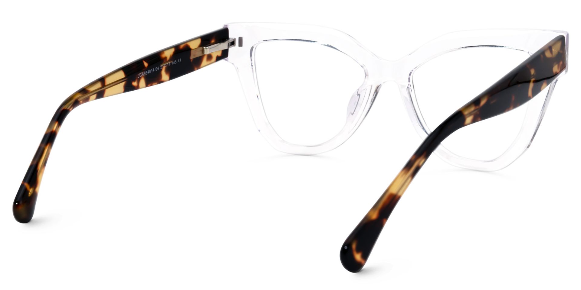 Shaka Cateye Clear Frame Glasses | ZEELOOL Canada3