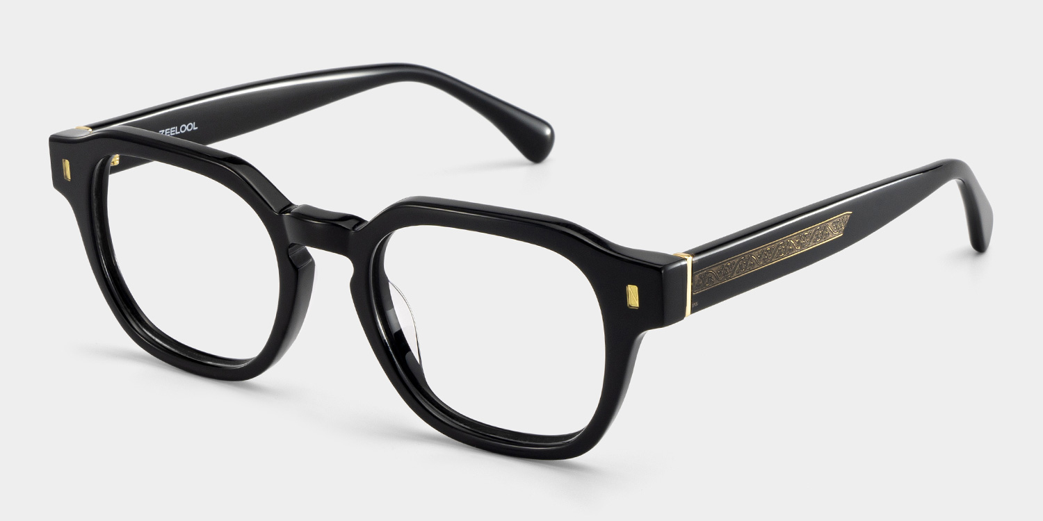 Hope Black Frame Glasses with Round Frame Online | ZEELOOL3