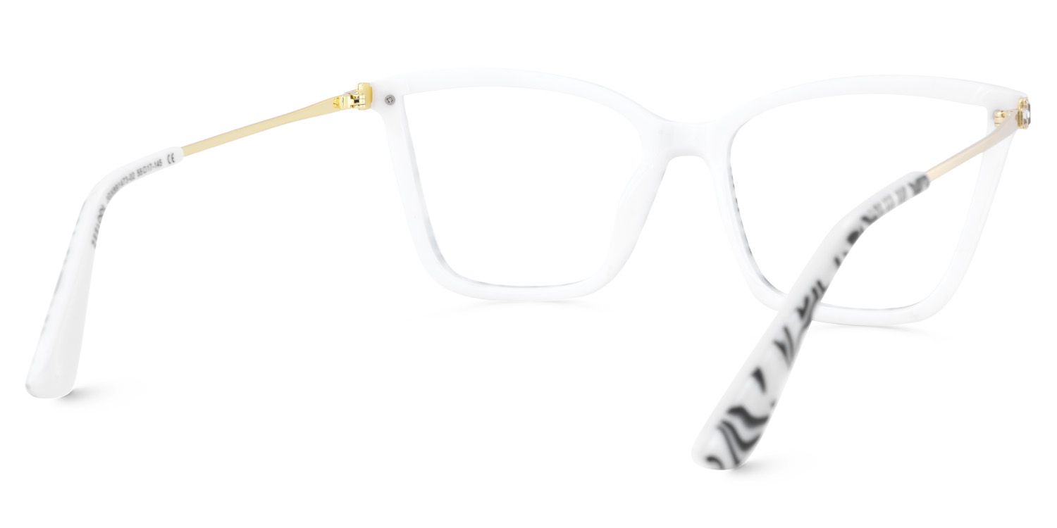 Stephens Cateye with Zebra Glasses Oversized Frames | ZEELOOL Canada4