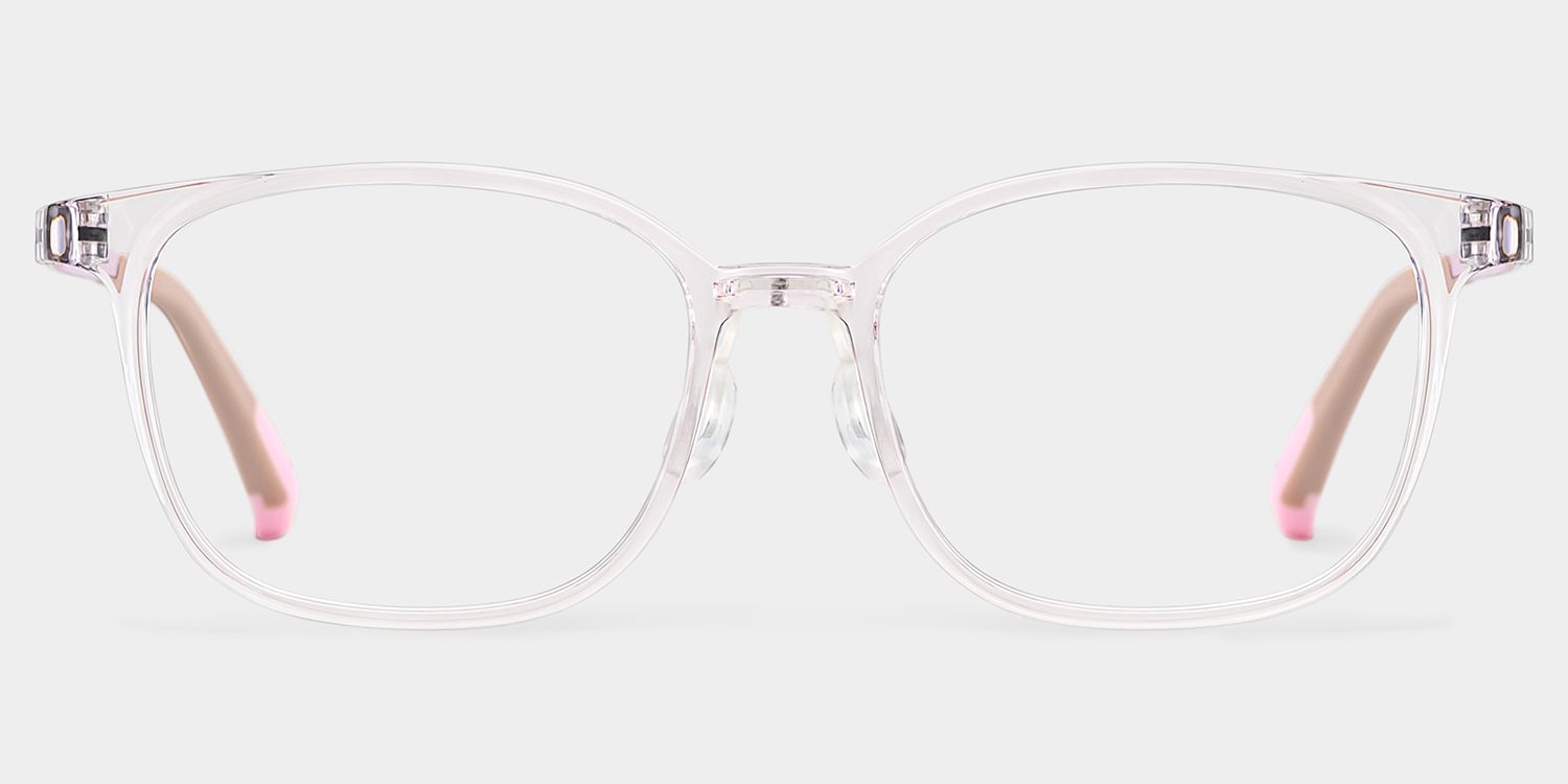 Lane Rectangle Cystal Frame Eyeglasses for Teens0