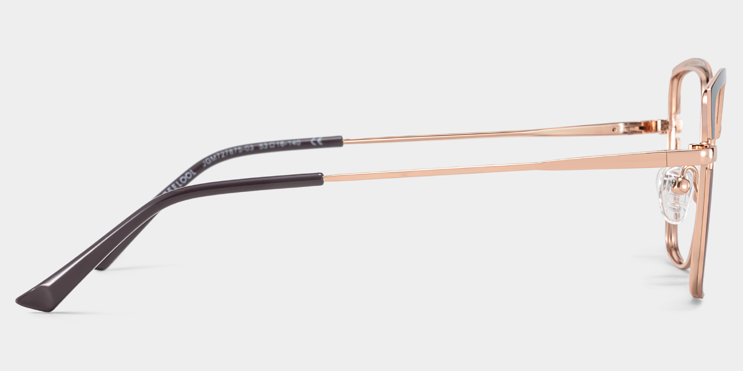 Grasso Square Two-Tone Glasses3