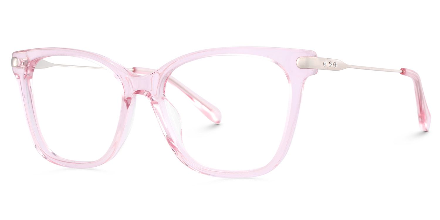 Pink Frame Eyeglasses, Butterfly Glasses3