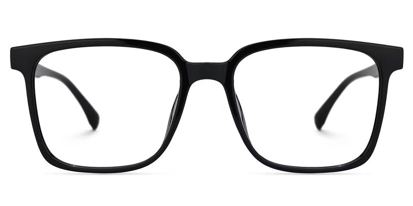 Contreras Square Black Glasses
