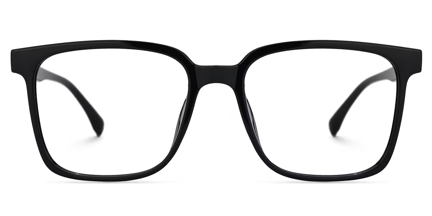 Contreras Square Black Glasses | ZEELOOL Canada0