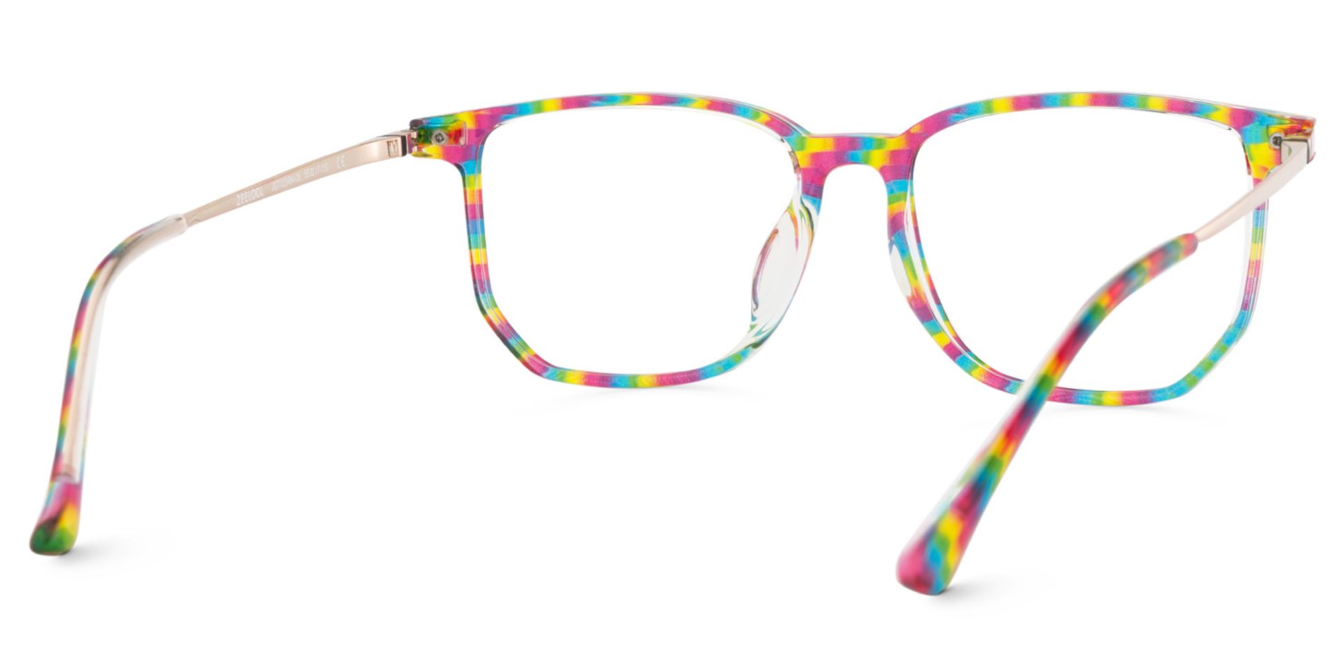 Fezell Multicolor Thin Frame Eyeglasses | ZEELOOL Canada5