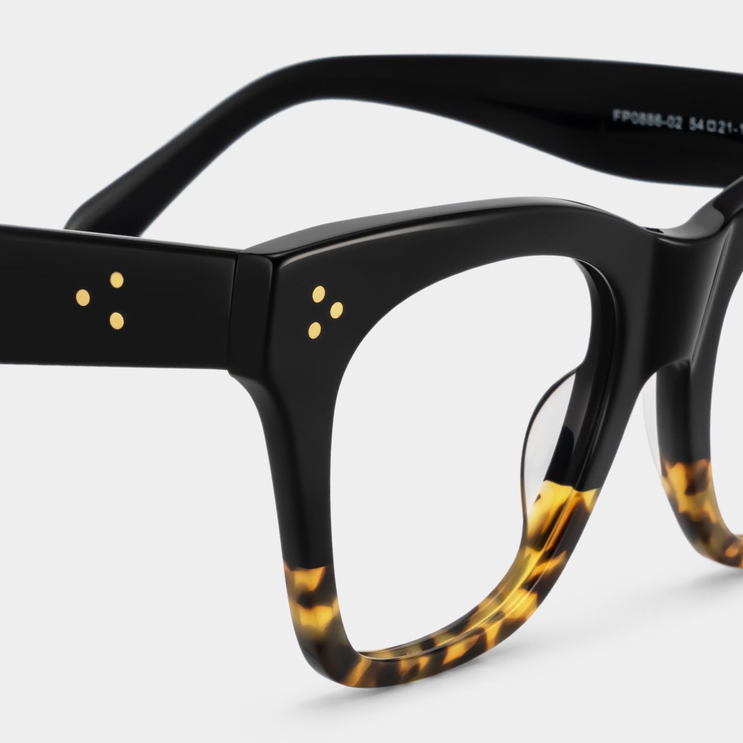 Tandy Rectangle Tortoise Frame Glasses | Zeelool4