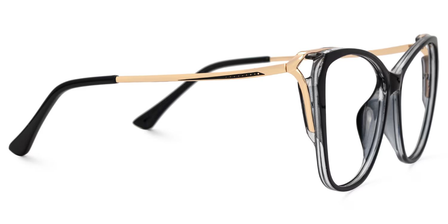 Alana TR90 Butterfly Black Frame Glasses | ZEELOOL Canada2
