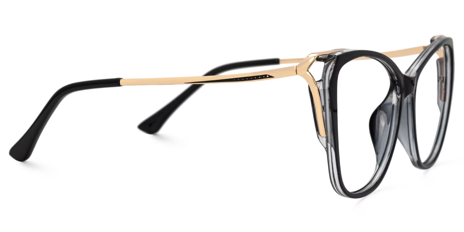 Alana TR90 Butterfly Black Frame Glasses | ZEELOOL Canada2