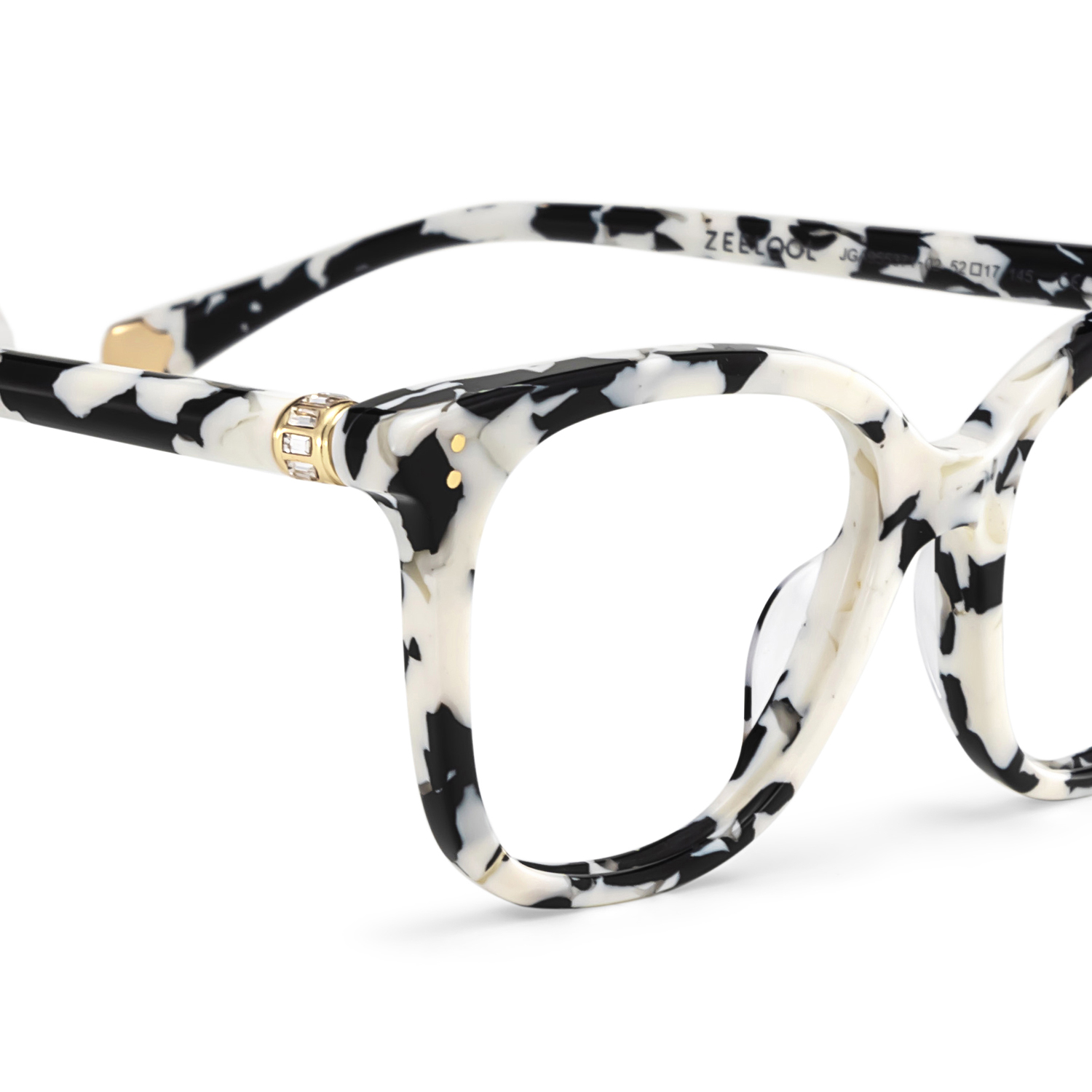 Square Cow Eyeglasses- Miles Acetate Frame Glasses6