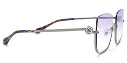 Charie Rectangle Light Purple Sunglasses2