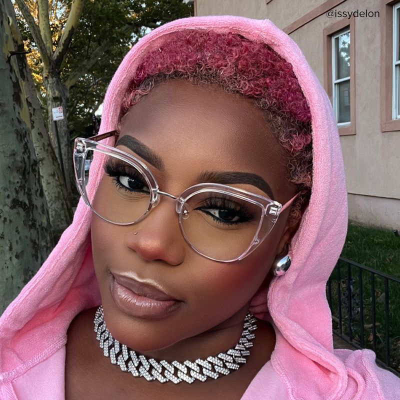 Brewer Cat-eye Clear Eyeglasses and Glasses Frames4