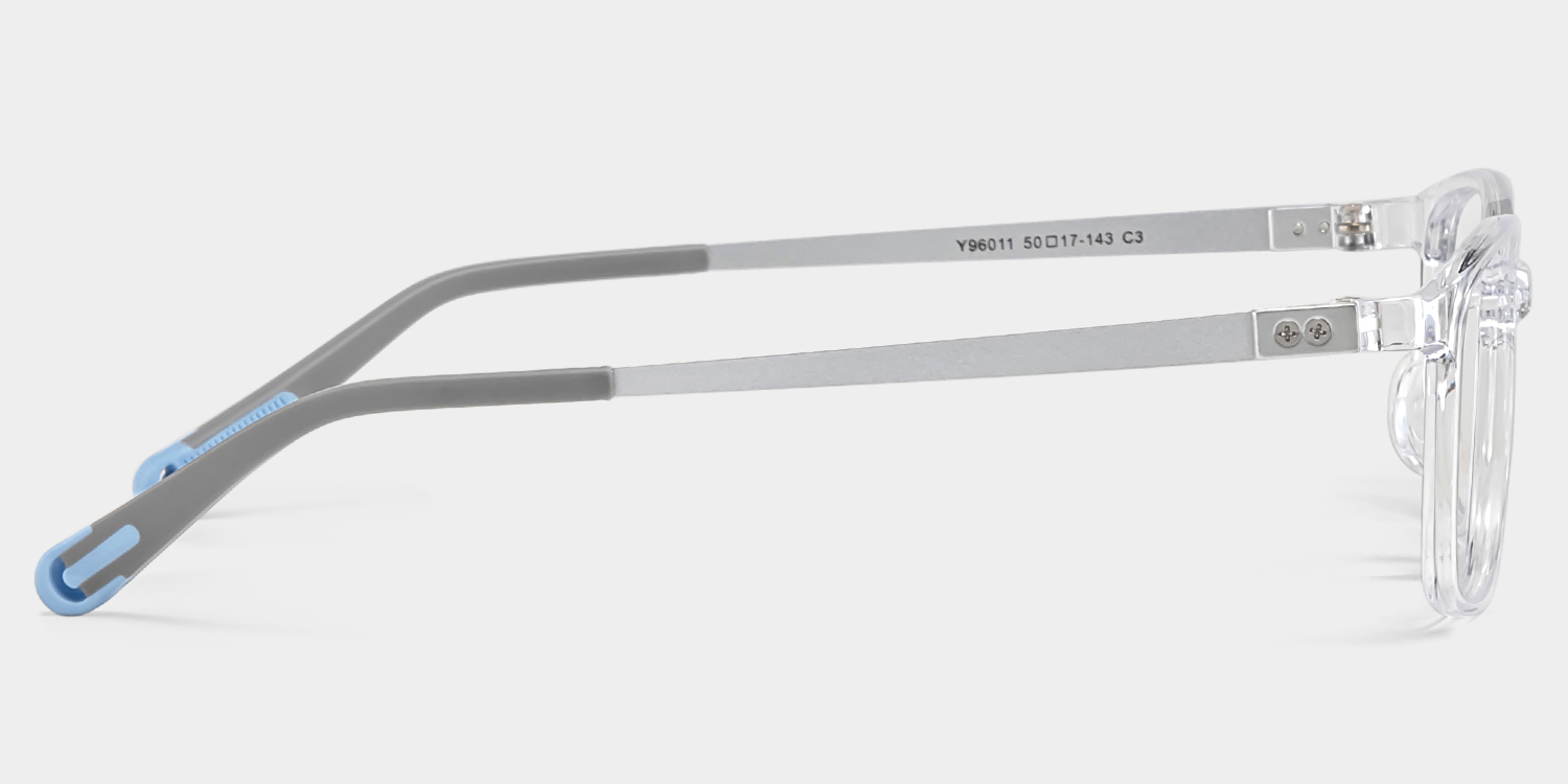 Finne Rectangle Cystal Frame Eyeglasses for Teens3