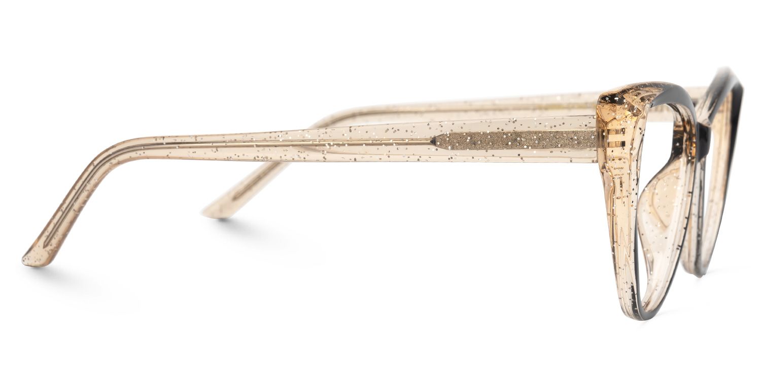 Tarun Cateye Beige Glasses | ZEELOOL Canada2