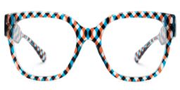 Reineke Square Multicolor Glasses0