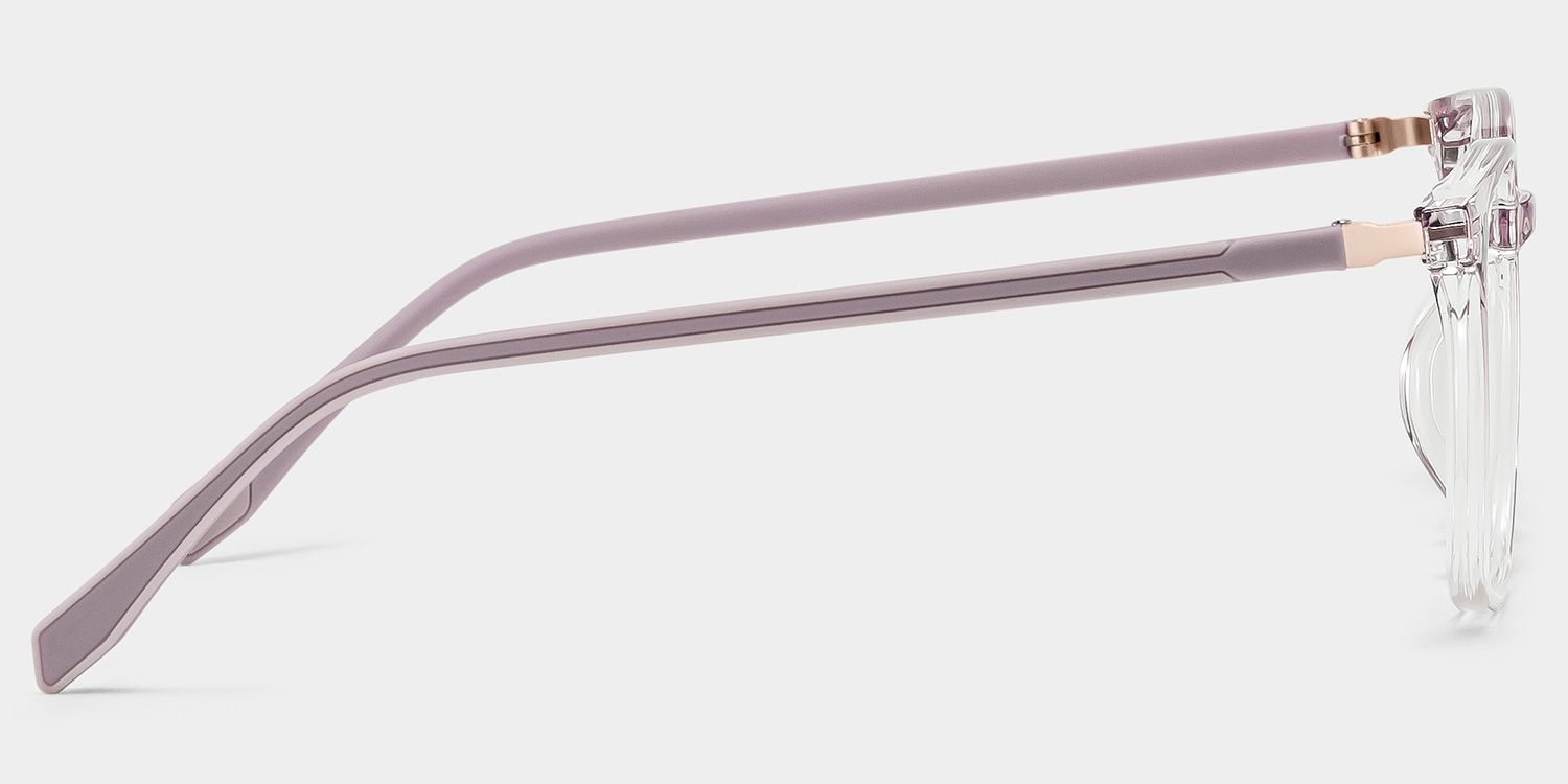 Charles Pink Square Frame Glasses for Women | ZEELOOL3