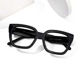 Rainna Square Black Glasses0