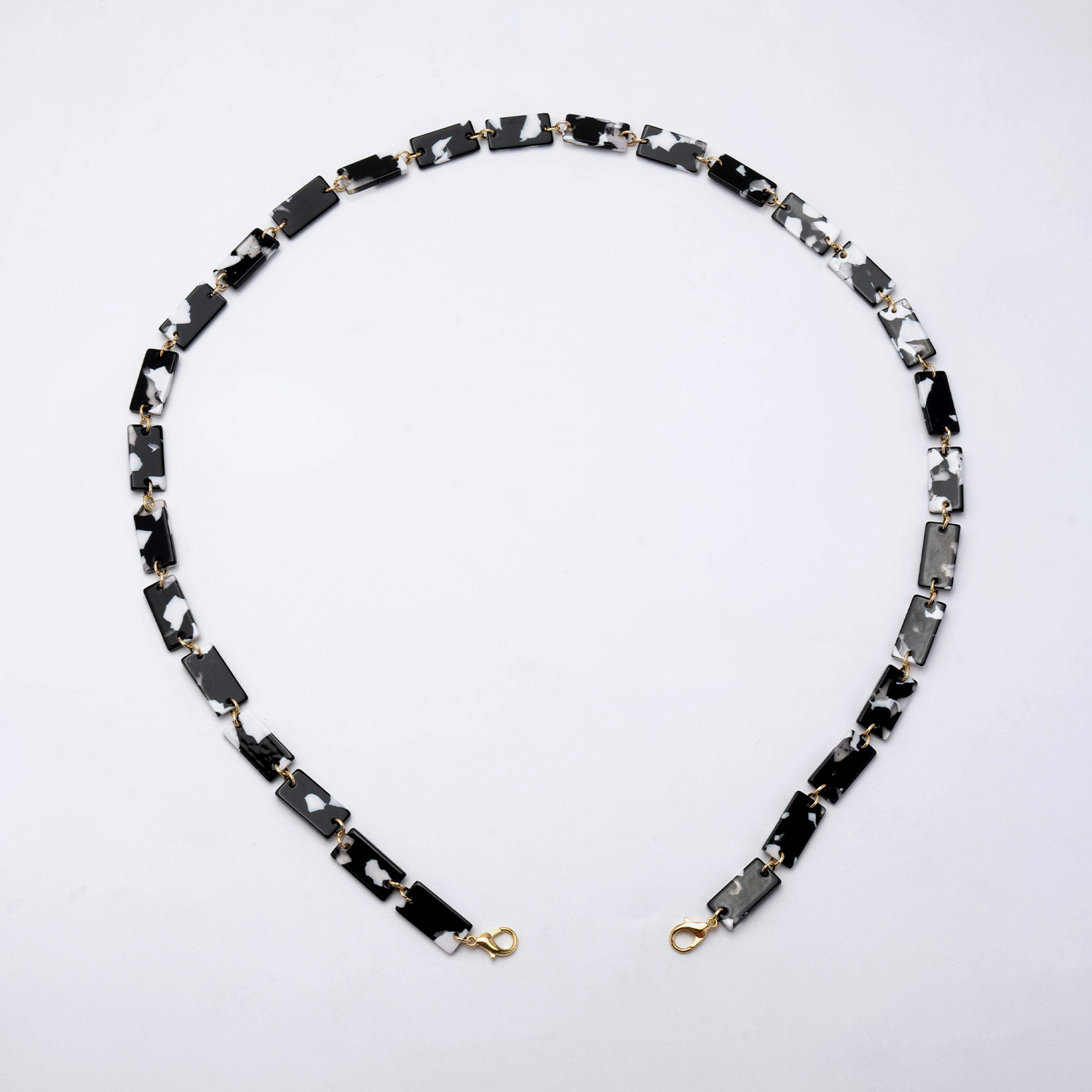 Marble Rectangle Lump Chains Accessories For Glasses1