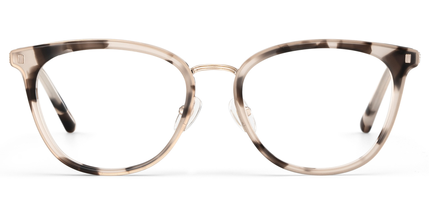 Caden Round Tortoise Glasses