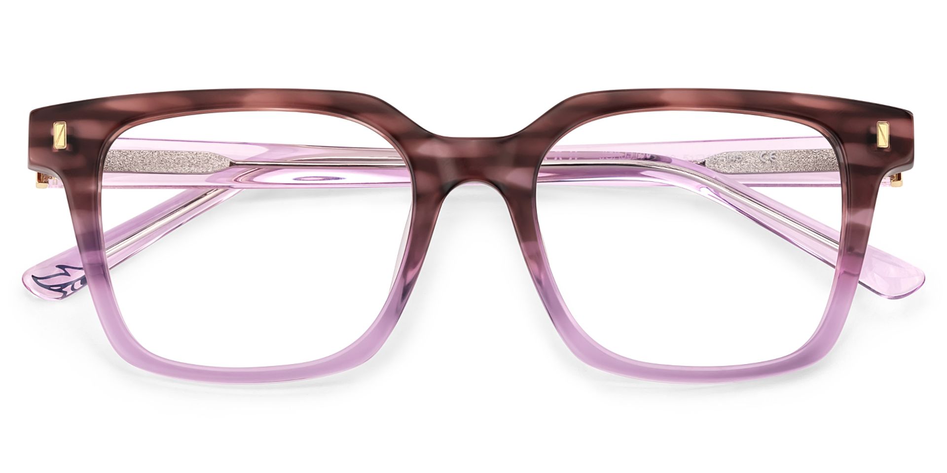 Pagel Purple Thin Frame Eyeglasses | ZEELOOL Canada2