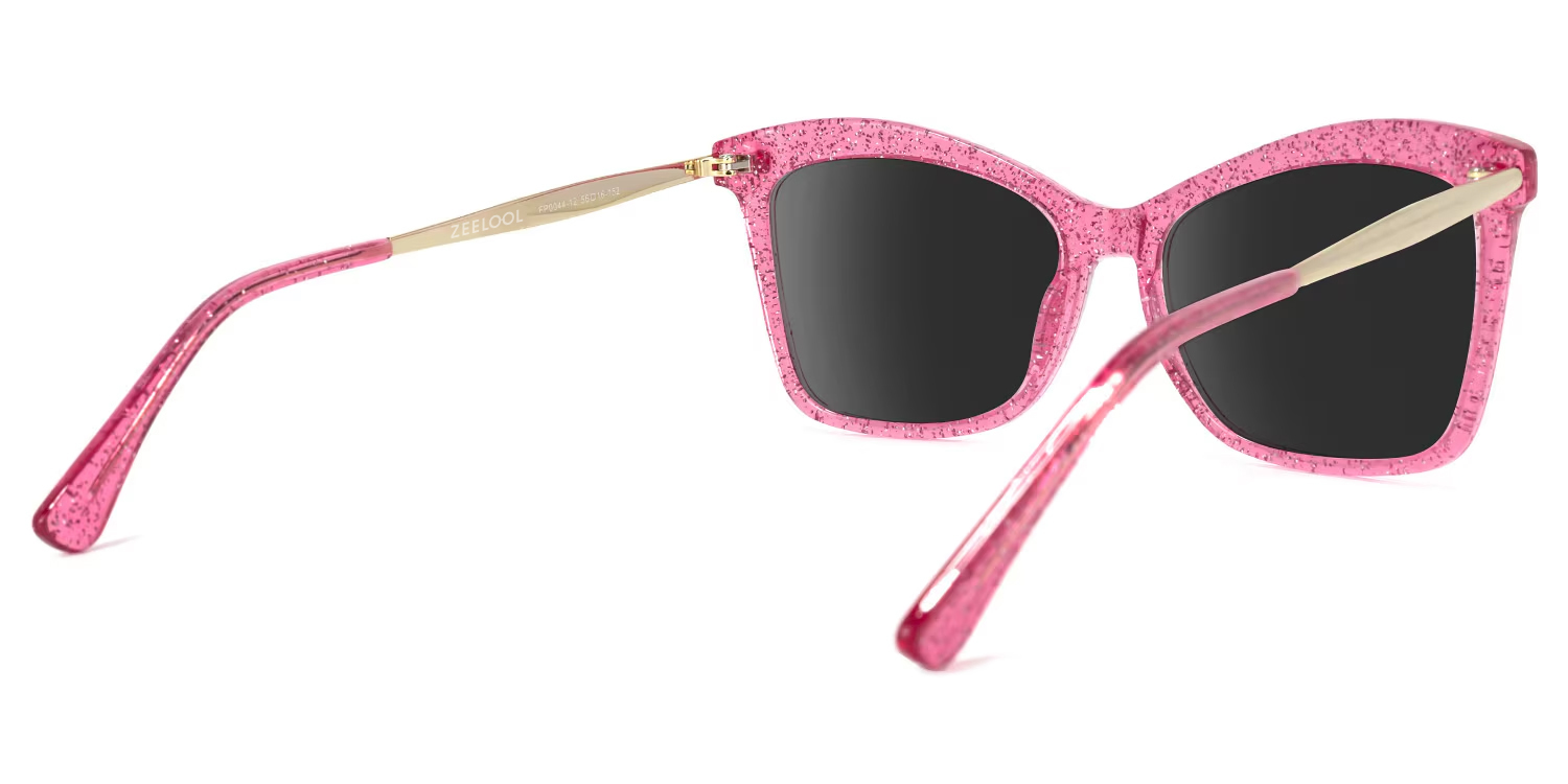 Isaebella Butterfly Bright-Pink Sunglasses | ZEELOOL Canada3