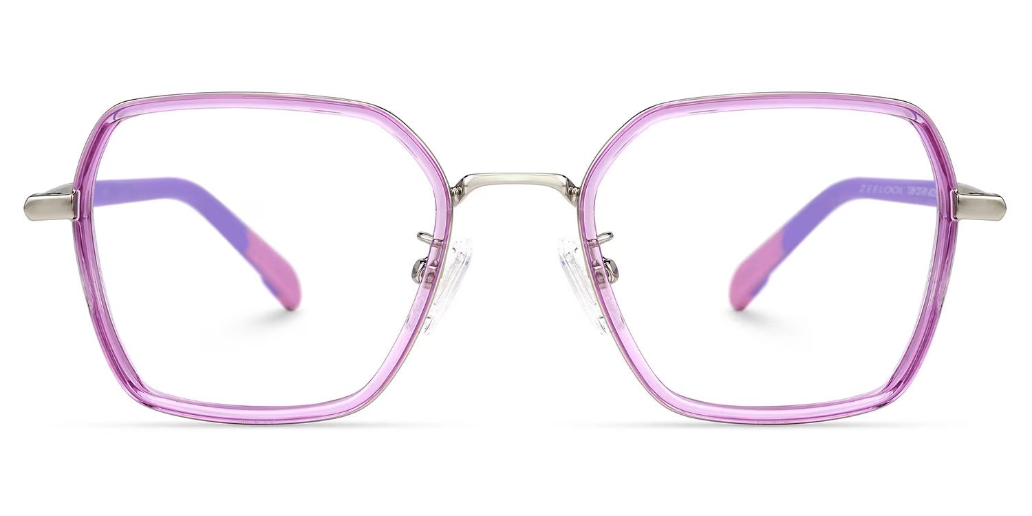 Kid geometric Piglet glasses with cute style -Zeelool0