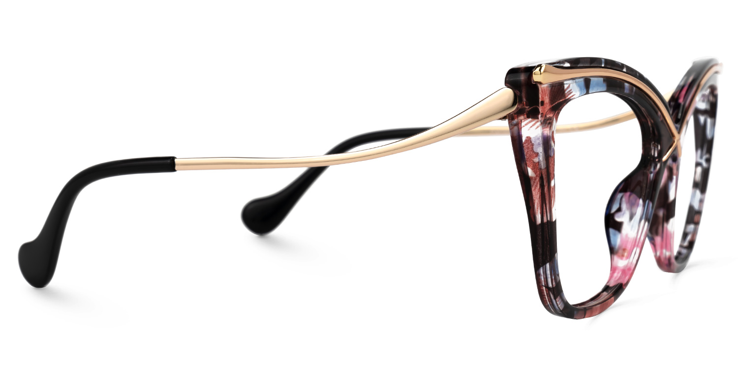 Winston Butterfly Floral Frame Eyeglasses | Zeelool2