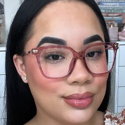 Jacqui Square Pink Glasses7