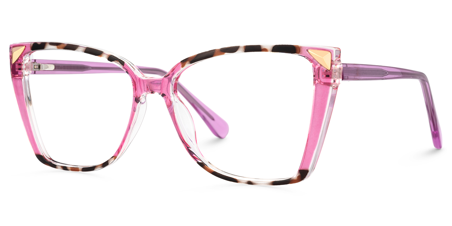 Shelia Butterfly Hot Pink Glasses2