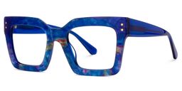 Agaton Square Multicolor Glasses1