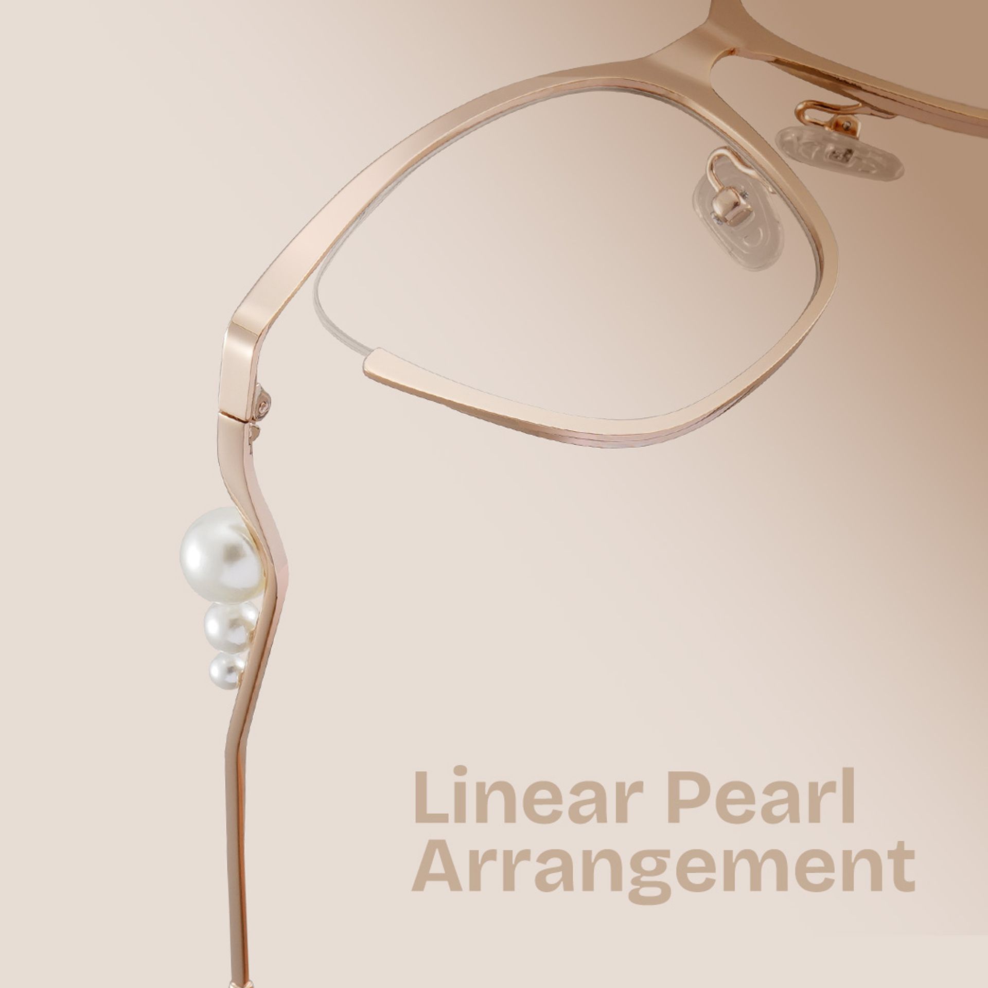 Aria Eyeglasses in Round Gold Frame | ZEELOOL Canada2