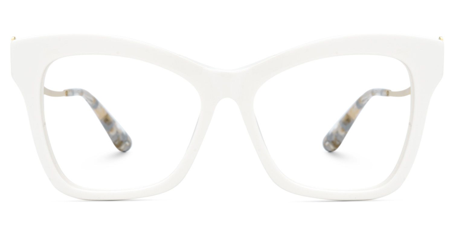 Elida Big White Glasses on sale | ZEELOOL Canada1