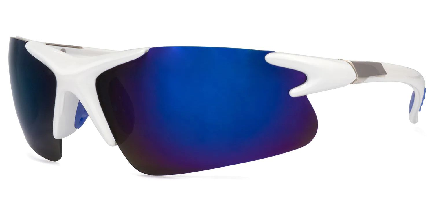Fraser Geometric White Hiking Glasses | ZEELOOL Canada1